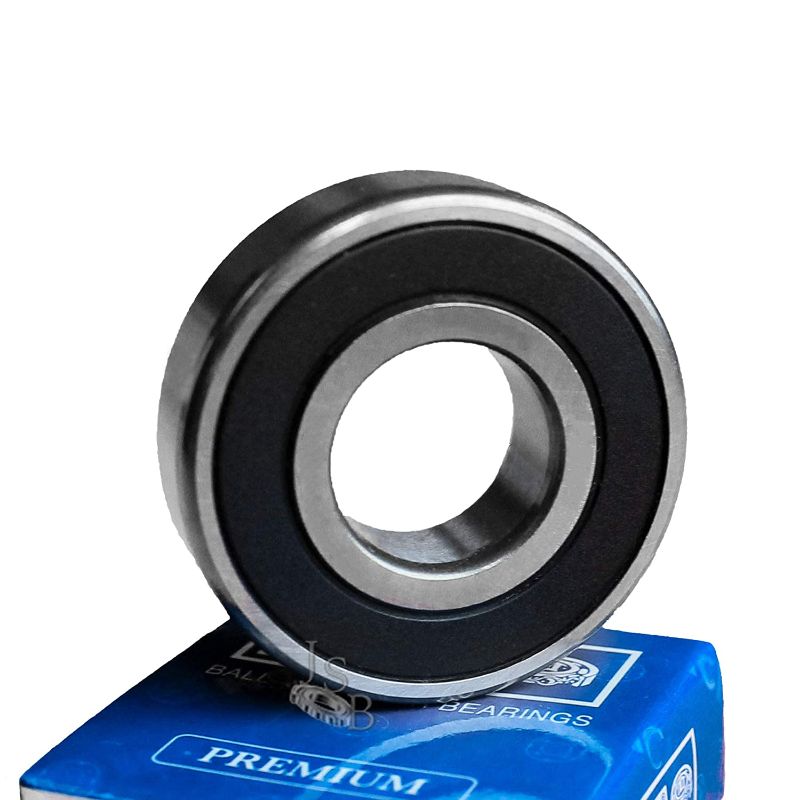 Photo 1 of (Qty. 10) 6203-2RS C3 EMQ Premium Sealed Ball Bearings ABEC-3 17x40x12 6203RS