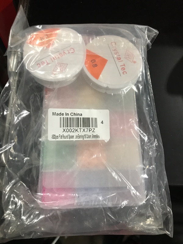 Photo 1 of 4500Pcs Clay Beads for Bracelets Making Mini Clay Beads Flat Clay Beads Clay Bead Set DIY Clay Beads Clay Bead Kit for Bracelet Making Jewelry Necklace DIY