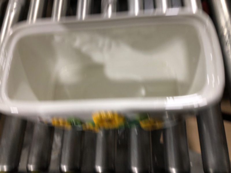 Photo 3 of 3-D Sunflower Ceramc Bread Box 13-3/4"L, 83075 White