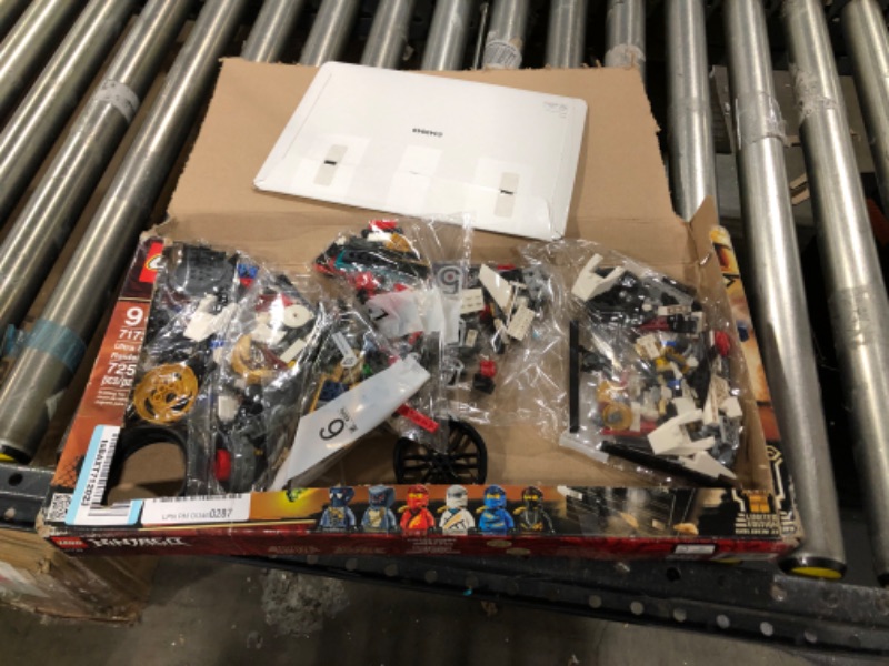 Photo 2 of LEGO NINJAGO Legacy Ultra Sonic Raider 71739 Building Kit with a Motorcycle, Plane and Collectible Minifigures; New 2021 (725 Pieces) Frustration-Free Packaging