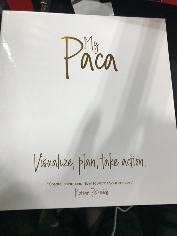 Photo 2 of My Paca 2023 Daily Planner For Women Weekly & Monthly Schedule Goal Journal, Professional Planner And Work Organizer For Women ( ?9.57" x 8.66" x 1.69")