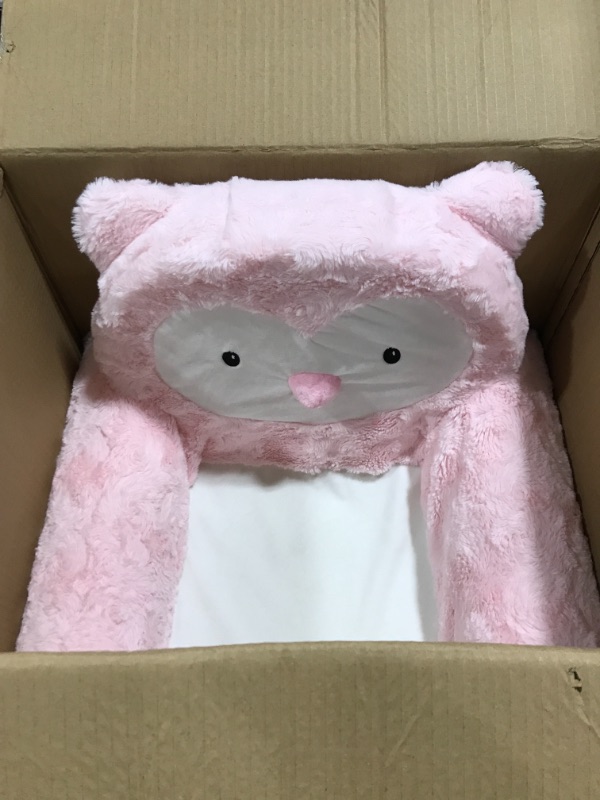 Photo 2 of Animal Adventure - Sweet Seats - Pink Owl Children's Plush Chair