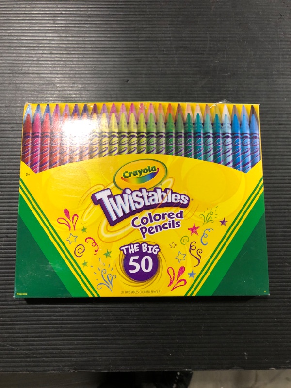 Photo 2 of Crayola Twistables Colored Pencil Set (50ct)