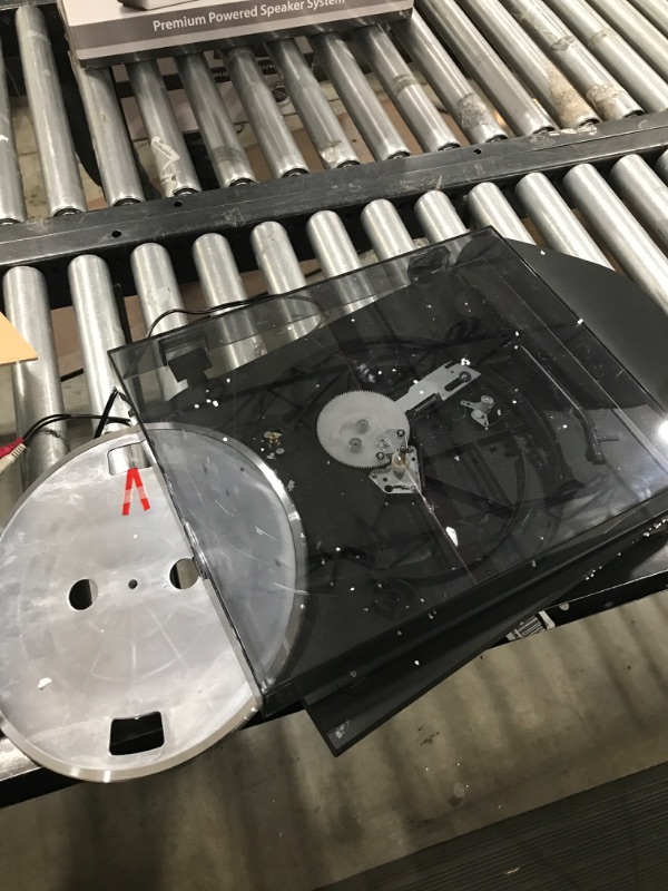Photo 2 of SELLING FOR PARTS ONLY! Sony PS-LX310BT Belt Drive Turntable: Fully Automatic Wireless Vinyl Record Player with Bluetooth and USB Output Black