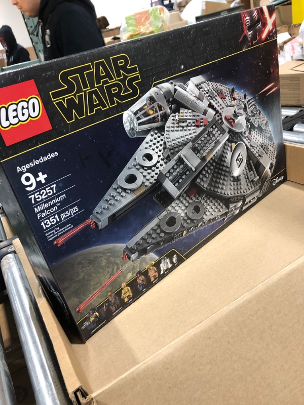 Photo 1 of LEGO Star Wars Millennium Falcon 75257 Building Toy Set for Kids, Boys, and Girls Ages 9+ (1353 Pieces)