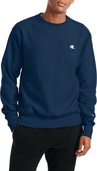 Photo 1 of Champion men's Crewneck Sweatshirt, Reverse Weave Pullover Sweatshirt for Men (S)