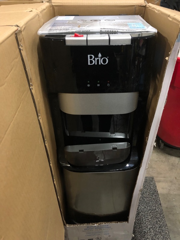 Photo 2 of Brio Bottom Loading Water Cooler Water Dispenser – Essential Series - 3 Temperature Settings - Hot, Cold & Cool Water - UL/Energy Star Approved