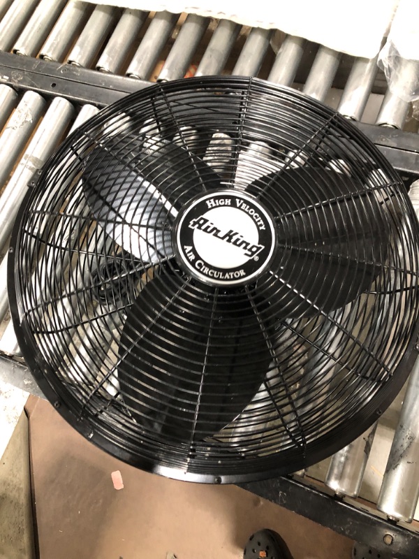 Photo 2 of 
Air King 18 Inch 3190 CFM Industrial Grade Multi-Mount Fan with Pivoting Head