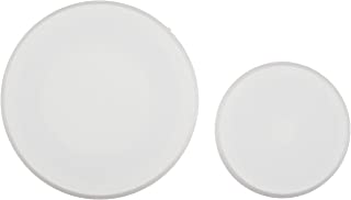 Photo 1 of Amazon Basics Wall Shield, 2-Pack (1) 3-1/4-inch-diameter wall shield and (1) 4-3/4-inch-diameter wall shield;
3 PACKS OF 2