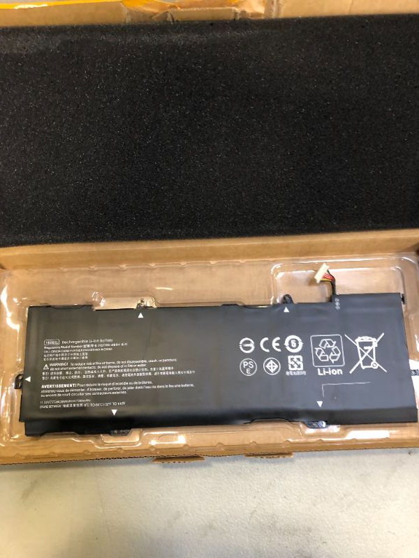 Photo 3 of OUWEE HSTNN-DB8H YB06XL Laptop Battery Compatible with HP Spectre X360 15-CH 2018 15-CH000NA 15-CH000TX 15-CH004NL 15-CH005NG 15-CH012TX Series HSTNN-DB8V 928427-271 YB06084XL 11.55V 84.08Wh 7280mAh
LITHIUM ION