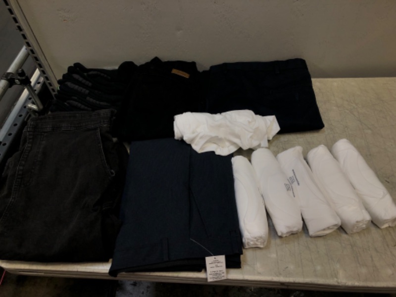 Photo 1 of BAG LOT, MISC. MENS CLOTHING ITEMS, SIZES MAY VARY(BUY AS IS)