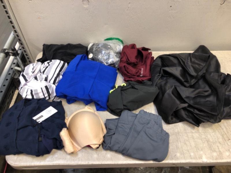 Photo 1 of BAG LOT, MISC. CLOTHING ITEMS, SIZES MAY VARY(BUY AS IS)