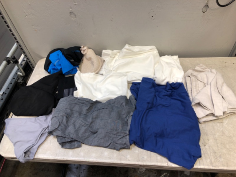 Photo 1 of BAG LOT, MISC. CLOTHING ITEMS, SIZES MAY VARY(BUY AS IS)