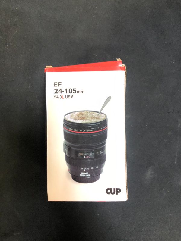 Photo 2 of Chasing Y Camera Lens Coffee Mug,Camera Lens Mug,Fun Photo Coffee Mugs Stainless Steel Lens Mug Thermos Great Gifts for Photographers,Home Supplies,Friends,School Rewards
