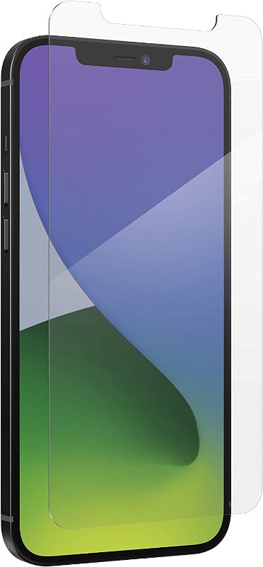 Photo 1 of ZAGG InvisibleShield Glass+ Screen Protector – High-Definition Tempered Glass Made for iPhone 12 Pro Max – Impact & Scratch Protection, Clear, 200106693
2 pack