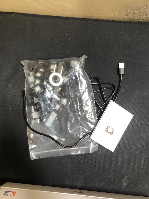 Photo 1 of HYSSP Wireless Mechanical Gaming Keyboard, 61-Keys Compact GK61 Bluetooth Keyboard with Backlit PBT Keycaps, Type-c Cable, NKRO for PC/Mac Gamer (Brown Switch, Black Dragon)