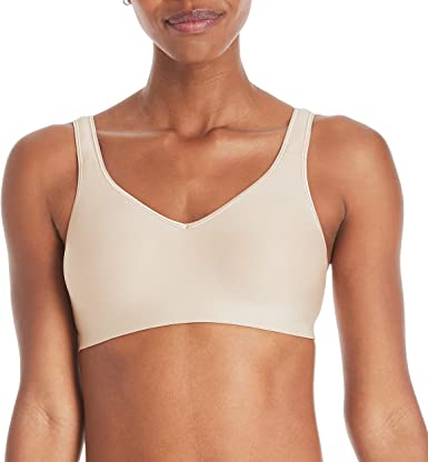 Photo 1 of Hanes Women's SmoothTec ComfortFlex Fit Wirefree Bra SIZE L (NUDE)