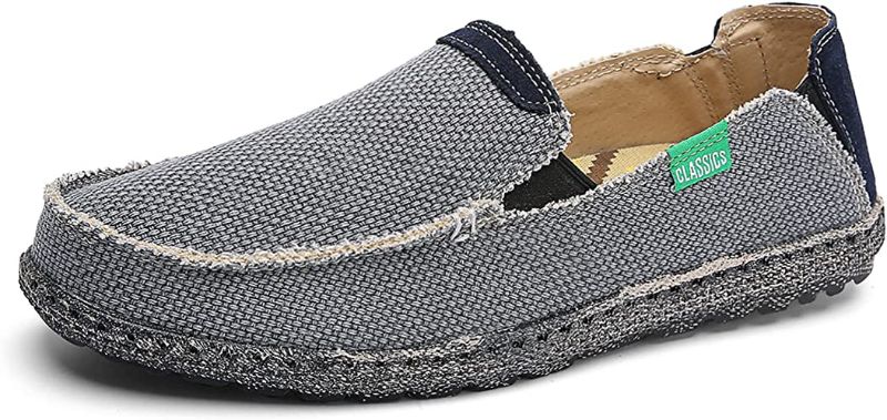 Photo 1 of MEN'S SLIP ON SHOES, LIGHT BLUE, SIZE 10