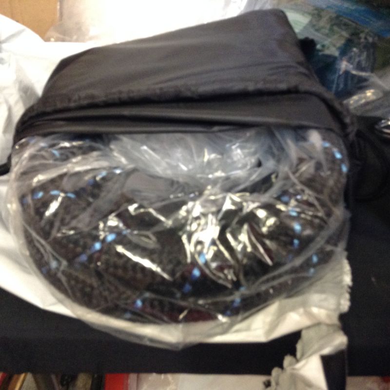 Photo 2 of FDBRO Battle Rope Width 38mm 30,40,50ft Length Heavy Battle Exercise Anchor KIT Training Rope for Exercises Training,Battle Fitness Rope with for Arm Training, Strength Building
