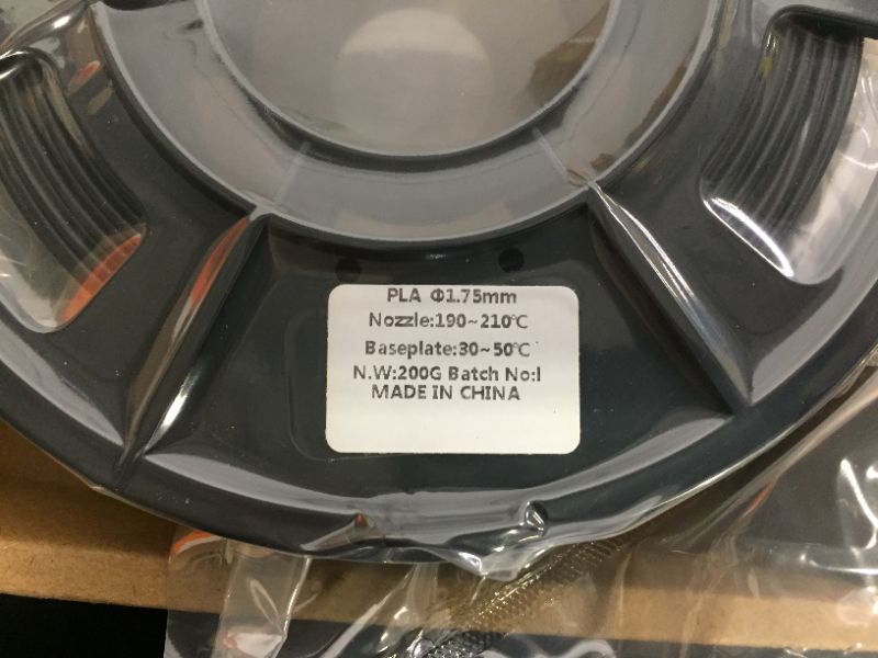 Photo 1 of 3d printer filament black--- Factory Sealed --- 