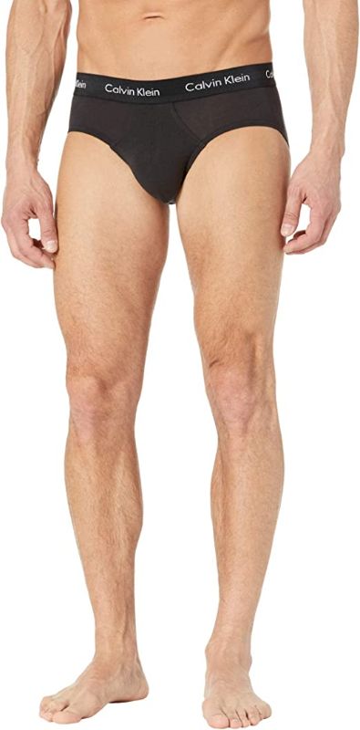 Photo 1 of Calvin Klein Men's Underwear Cotton Stretch 3-Pack Hip Brief
, SIZE S 