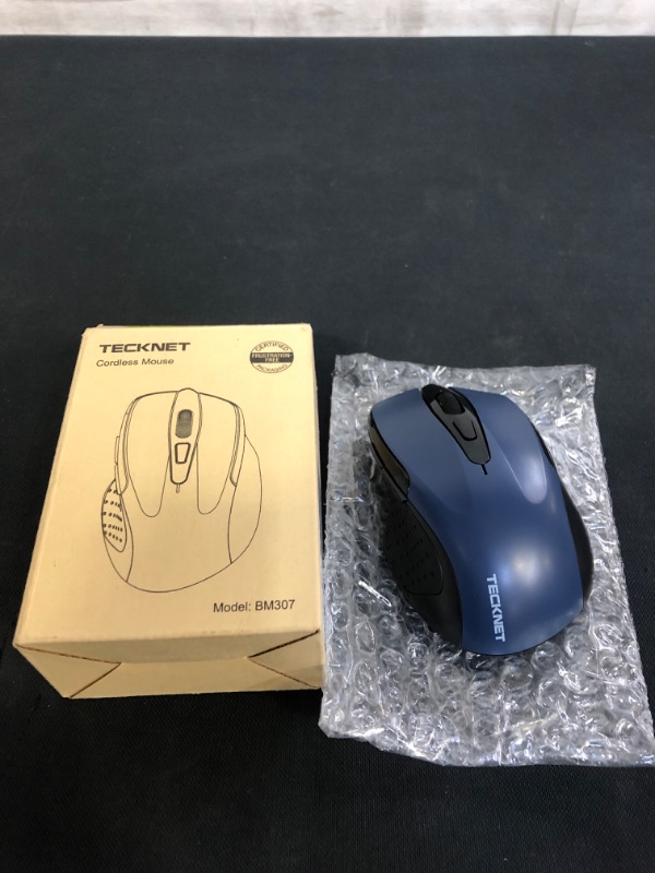 Photo 2 of TeckNet 2600DPI Bluetooth Wireless Mouse, 12 Months Battery Life with Battery Indicator, 2600/2000/1600/1200/800DPI
