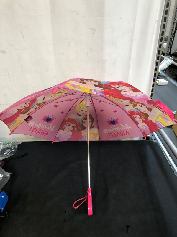 Photo 3 of Disney Kids Umbrella, Frozen/Princess/Minnie Mouse Toddler and Little Girl Rain Wear for Ages 3-6
