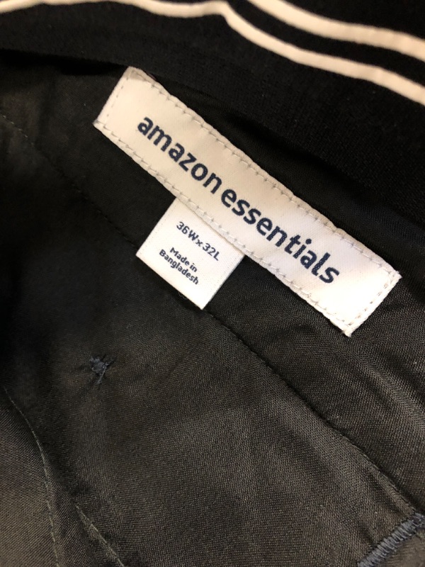 Photo 2 of AMAZON BRAND MEN'S NAVY SLACKS,SIZE 36X32 