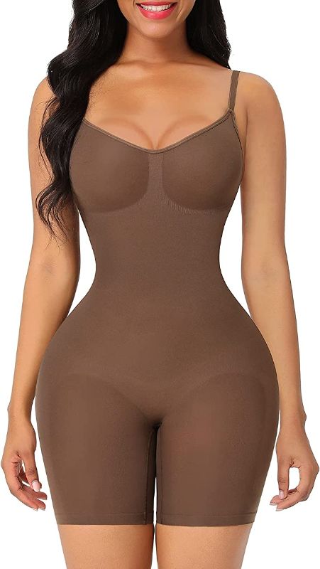 Photo 1 of FeelinGirl Shapewear for Women Tummy Control Full Bust Body Shaper Briefs Bodysuit Butt Lifter Thigh Slimmer
, SIZE XL/XXL 