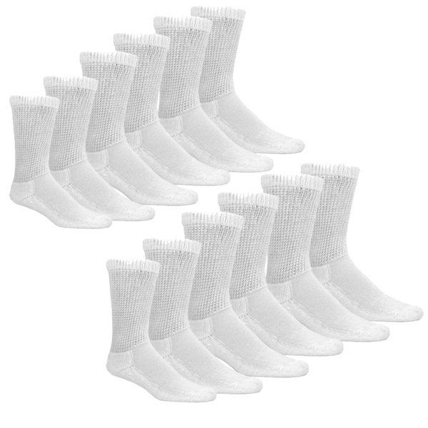 Photo 1 of Diabetic Ankle Socks Unisex Physicians Choice 3 PAIR, SIZE 9-11
