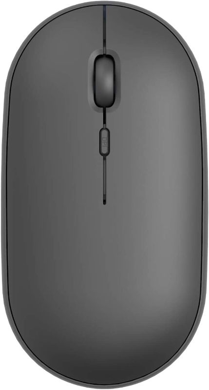 Photo 1 of 3 Adjustable DPI ,Wireless Mouse, 2.4G Noiseless Mouse with USB Receiver - QIJIAYI Portable Computer Mice for PC, Tablet, Laptop with Windows System (Black), FACTORY SEALED 

