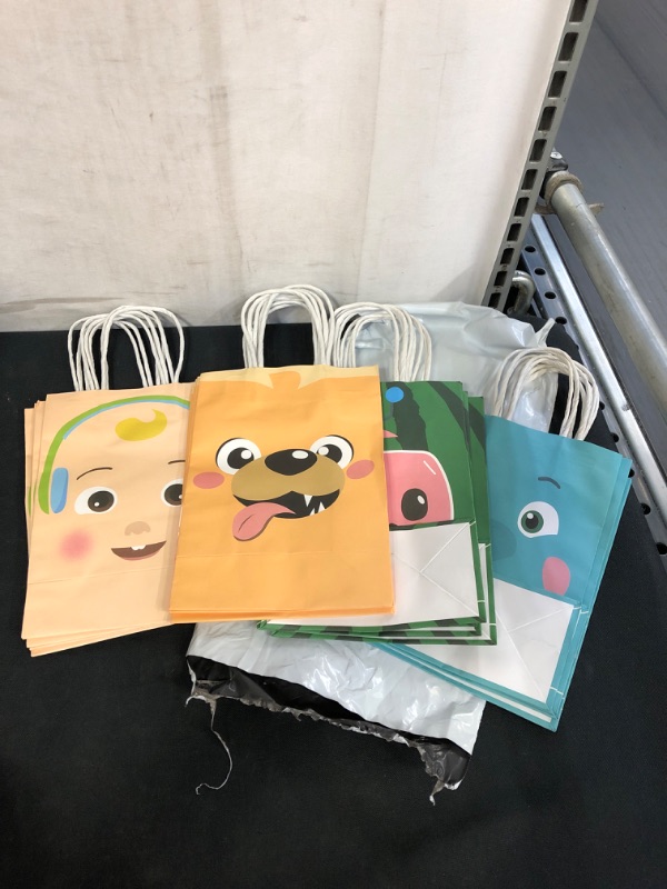 Photo 1 of 16PCS COCOMELON GIFT BAGS, 4 CHARACTERS