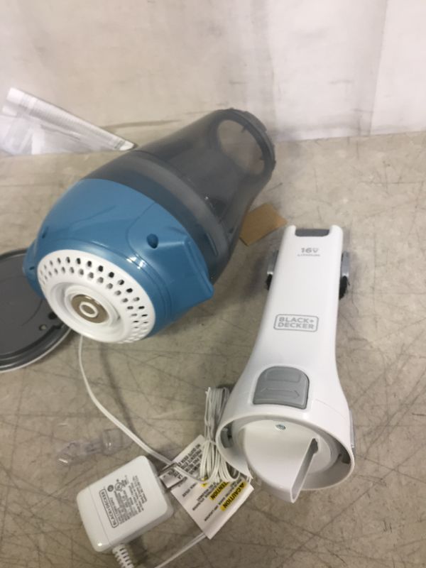 Photo 4 of BLACK+DECKER dustbuster AdvancedClean Cordless Handheld Vacuum (CHV1410L)