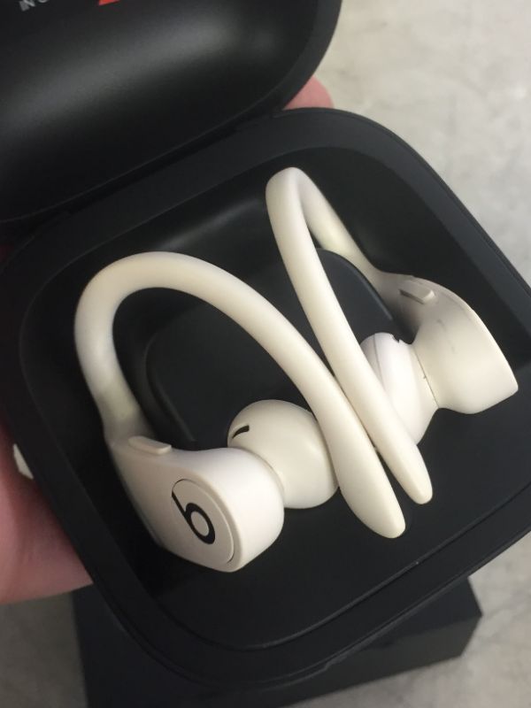 Photo 3 of Beats Headphones Powerbeats Pro – Totally Wireless Earphones – Ivory White