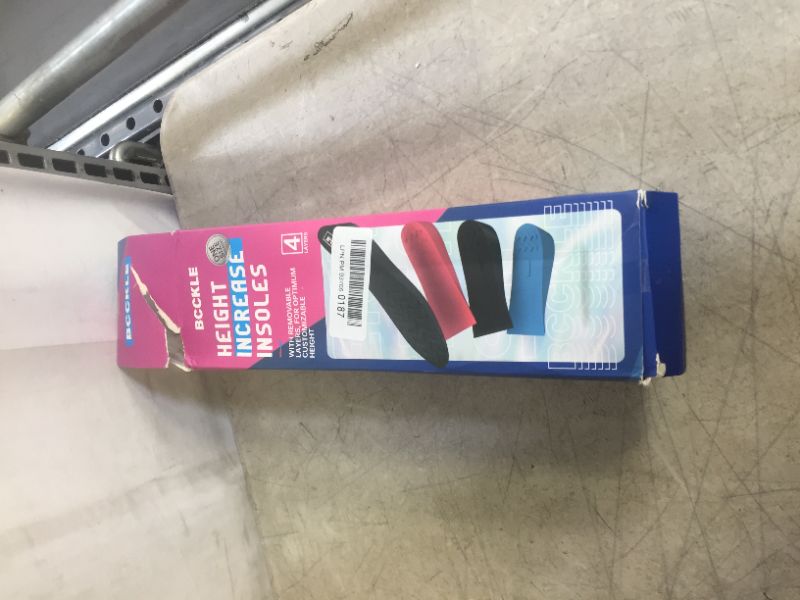 Photo 3 of 4 Layer Height Increase Insoles,Premium Invisible Height Increase Inserts,Adjustable Heel Lift Inserts for Leg Length Discrepancy,Sports Injuries,Heel Pain.(US4.5-9)
