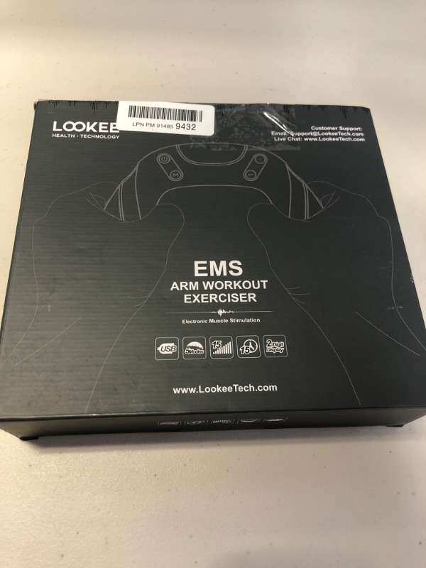 Photo 1 of LOOKEE A8 Arm Exerciser | Innovative Arm Workout Equipment | Strength Training and Massage Machine for Arm, Forearm, Hand, Wrist | Arm Fat Burner for Women and Men