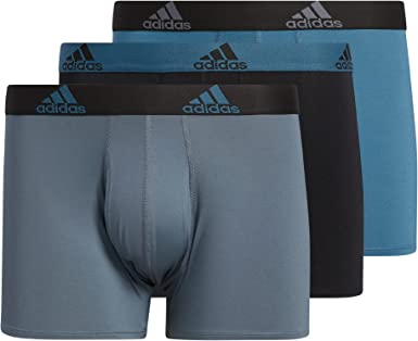 Photo 1 of adidas Men's Performance Trunk Underwear (3-Pack) -2020
