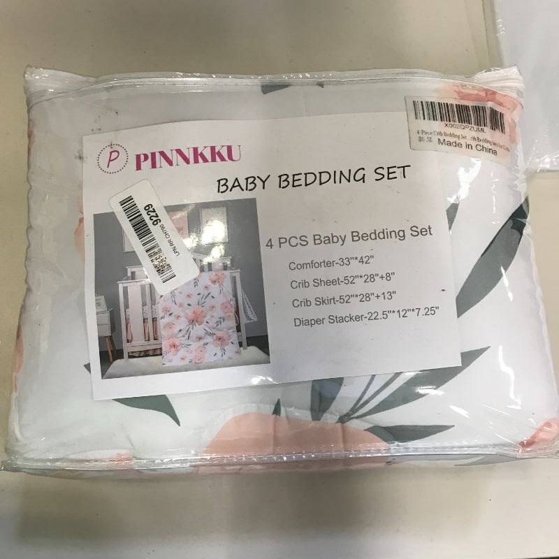 Photo 1 of 4pc baby bedding set 