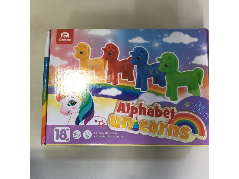 Photo 1 of alphabet unicorns 