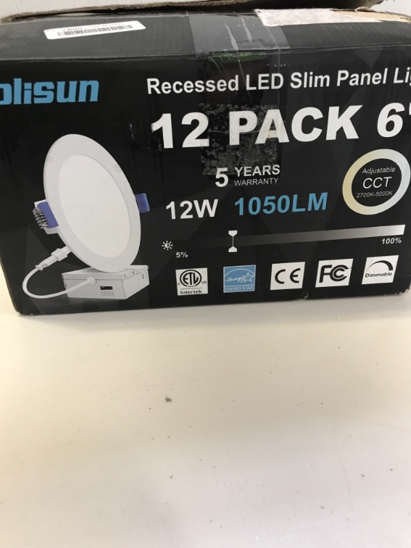 Photo 1 of 12 pack of slim led lights 