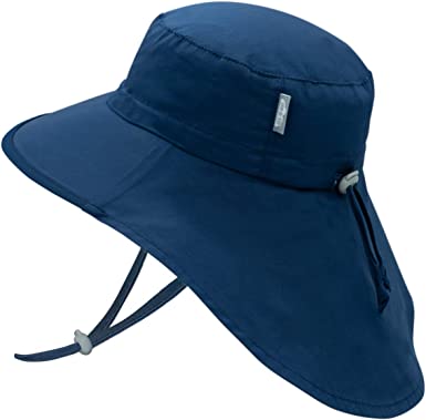 Photo 1 of JAN & JUL GRO-with-Me Adjustable Cotton Adventure Sun-Hat (Baby, Toddler, Kids--SIZE 24 MTHS TO 2T