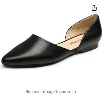 Photo 1 of DREAM PAIRS Women's Elegant Pointed Toe Slip on Flats Shoes SIZE 8.5
