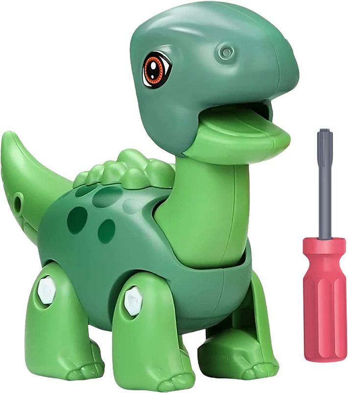 Photo 1 of Smarkids Take Apart Dinosaur Toys for Kids, Building Toy Set with Screwdriver Construction Engineering Play Kit STEM Learning for Boys Girls Toddlers Age 3 4 5 6 7 Year Old- Brachiosaurus
