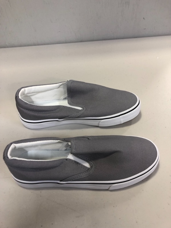 Photo 1 of GREY SNEAKERS SLIP ONS SIZE 7 