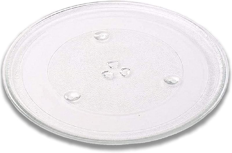 Photo 1 of The Universal-Fit 9.6'' Replacement Microwave Glass Plate for Magic Chef, LG, Kenmore, Hotpoint, Panasonic, GE and Westinghouse with 9.6" / 24.5cm Microwave Glass Tray– Dishwasher Safe
