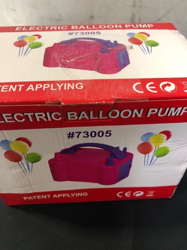 Photo 3 of Growsun Electric Air Balloon Pump 110V 600W Balloon Blower Inflator for Garland Arch Party Decoration