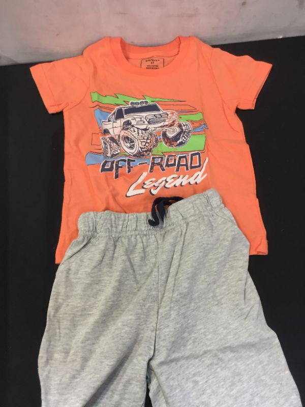 Photo 1 of BIBNice Toddler Boy Clothes Kids Summer Outfits Shirt Short Sets
SIZE 3T 
