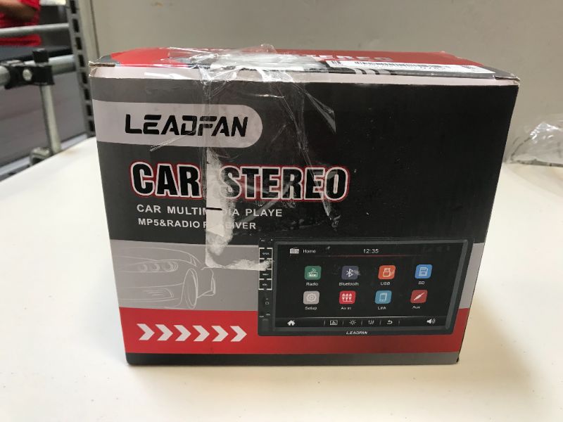 Photo 1 of LEADFAN 7" Car Stereo Car Multimedia Player MP5 & Radio Receiver New / Open Box