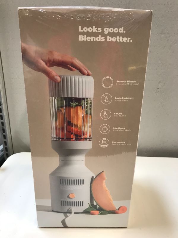 Photo 5 of Beast Blender + Hydration System | Blend Smoothies and Shakes, Infuse Water, Kitchen Countertop Design,  (Cloud White)------factory sealed
