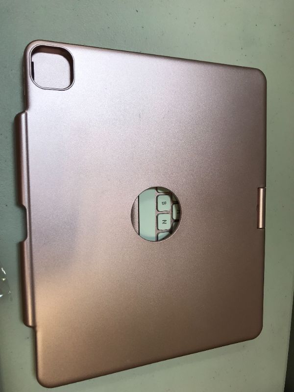 Photo 2 of Touchpad Keyboard Case 360 rotation -Rose Gold